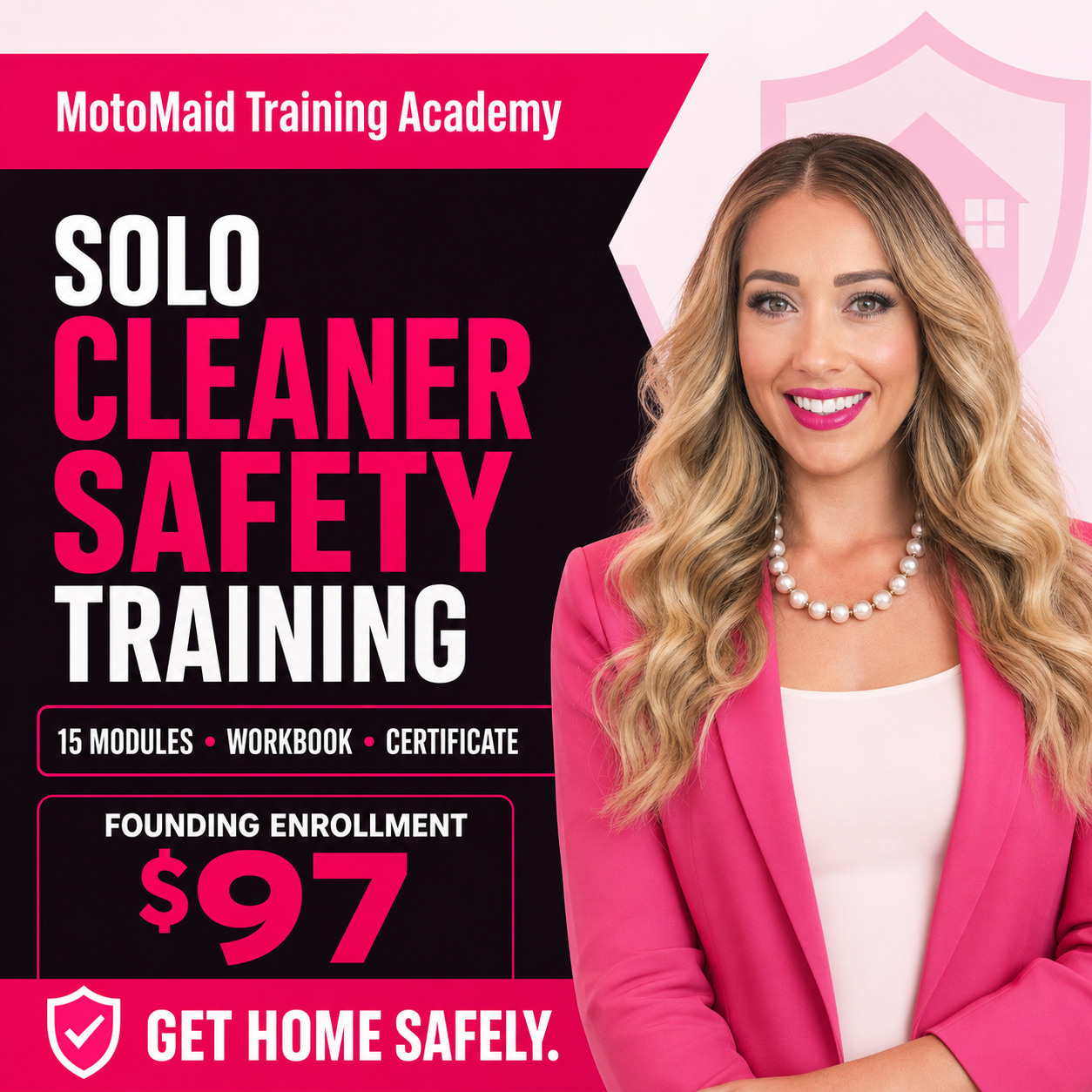 MotoMaid Solo Cleaner Safety Training course artwork